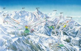 Mapa de pistas de Cerler