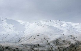 Cerler se empieza a cubrir de blanco